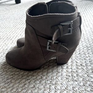 Ankle Light Brown Booties